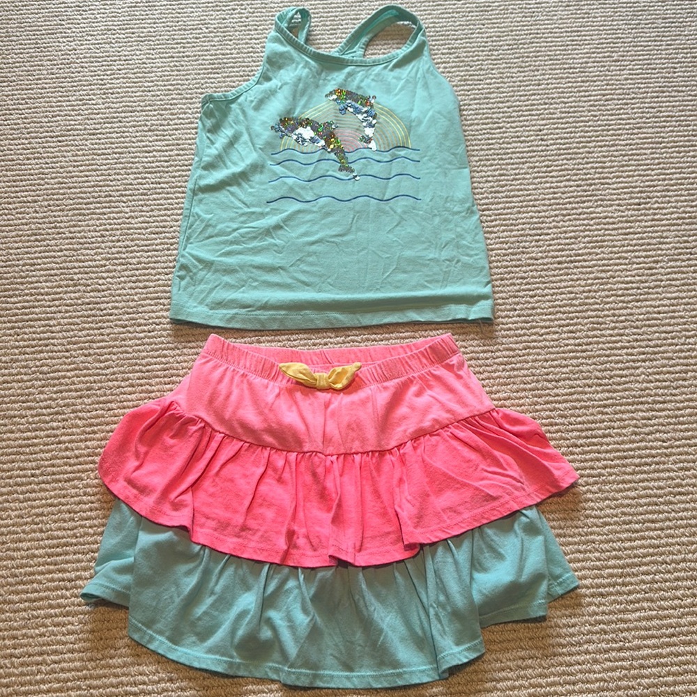 Cute summer outfit girls size 7/8